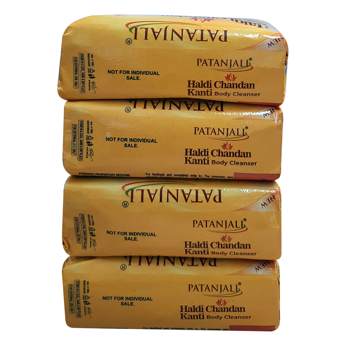 Patanjali Haldi Chandn Soap 4*150g