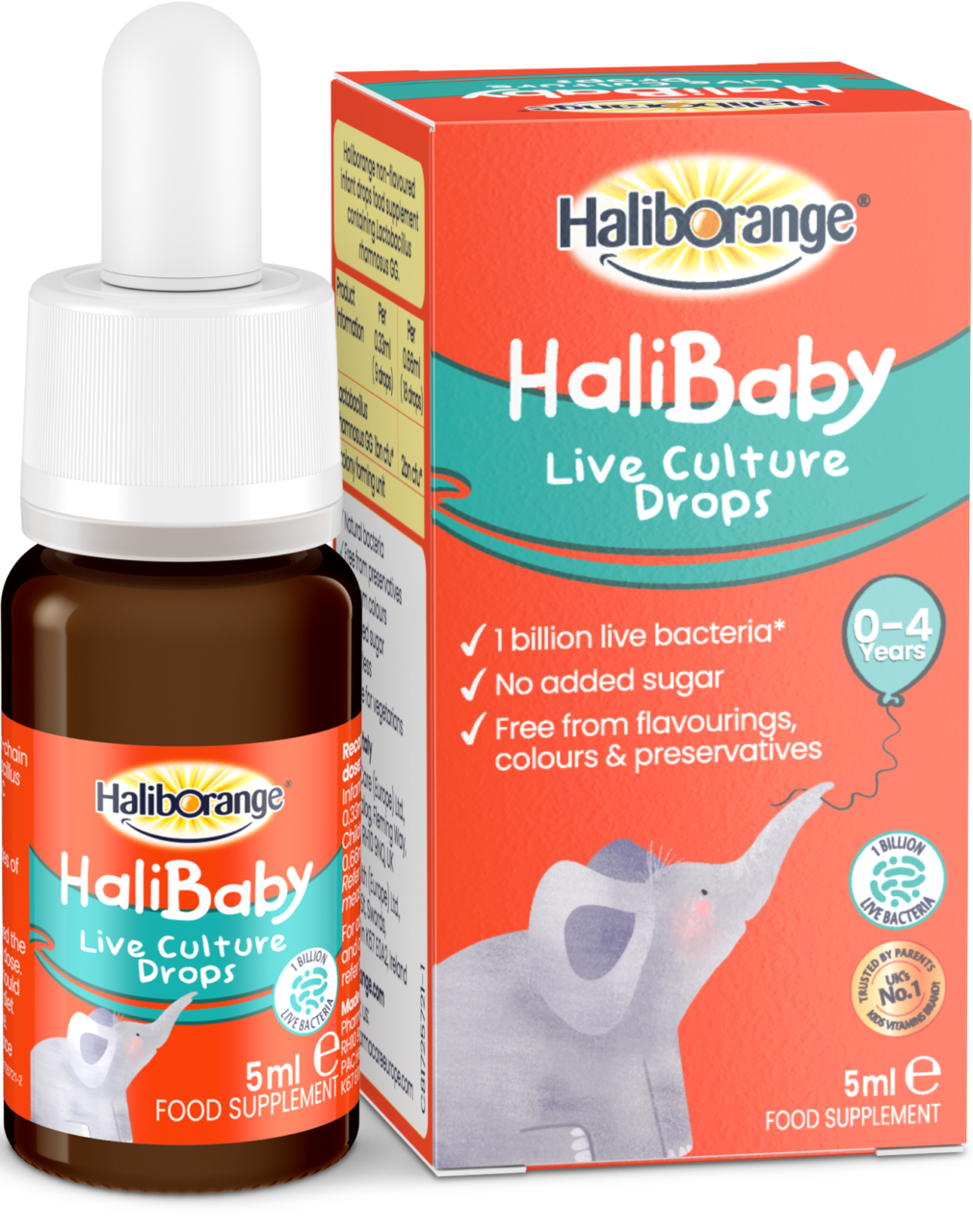 Haliborange Halibaby Drops 5ml