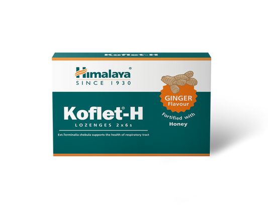 Himalaya Koflet-H Ginger - Lozenges 2x6s