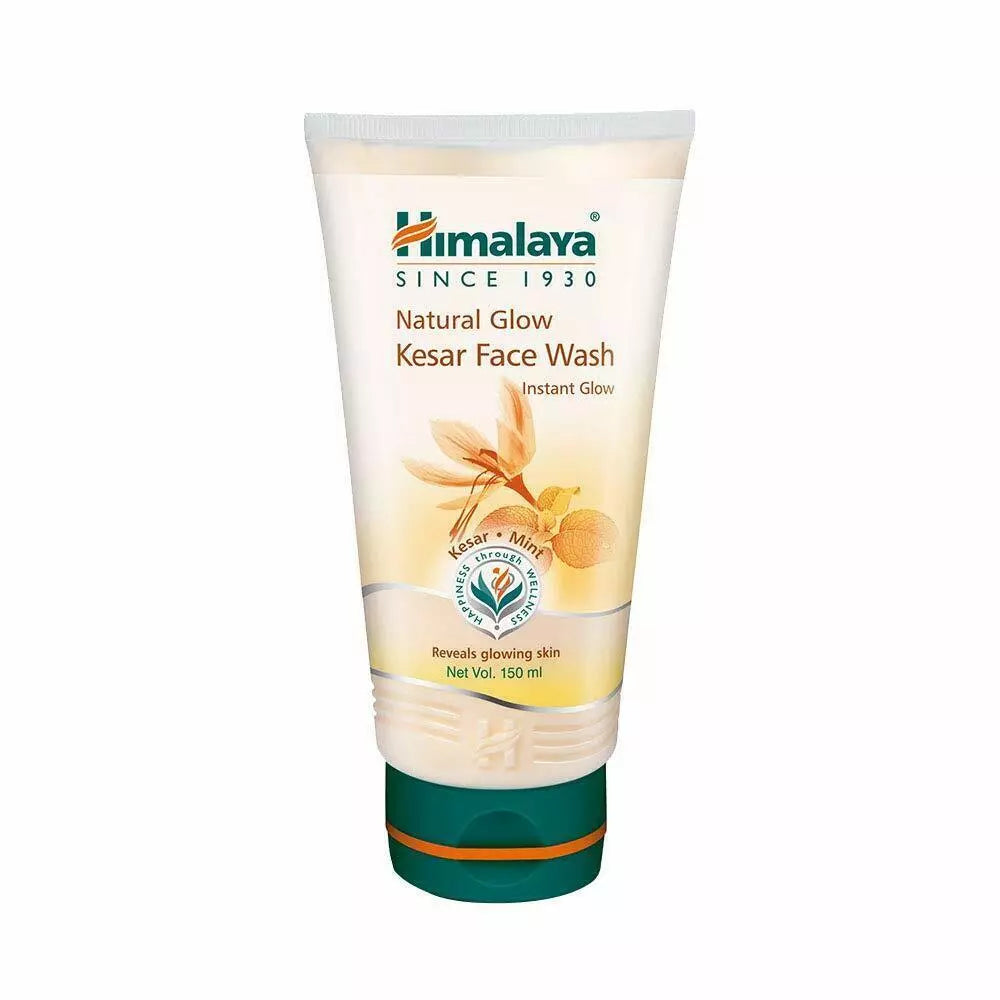 Himalaya Natural Glow Kesar & Mint Face Wash Herbal Product 50ML