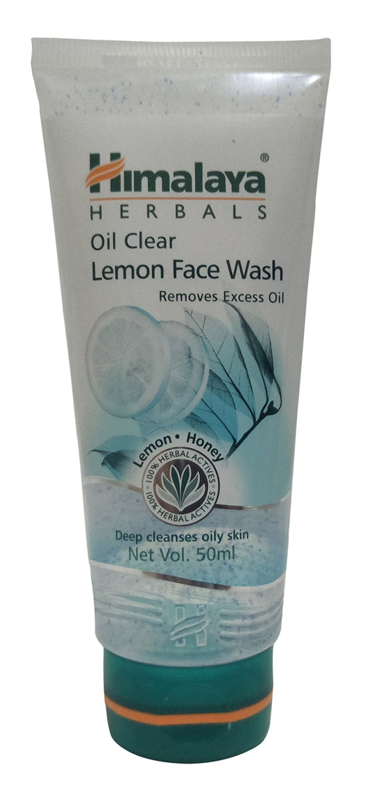 Himalaya Oil Clear Face Wash Gel - Lemon, 50ml Tube