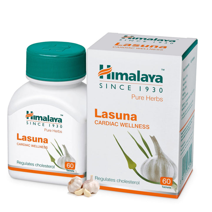 Lasuna By Himalaya Great Cholesterol Wellness 60 Tablets