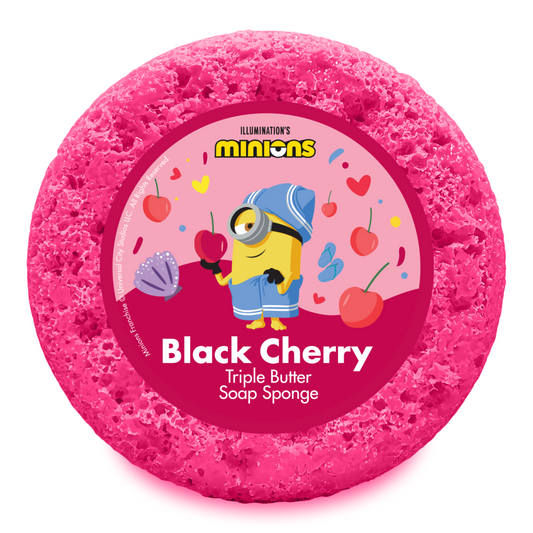 Minions Soap Sponge Black Cherry - 200g