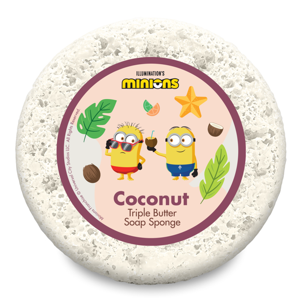 Minions Soap Sponge Coconut - 200g