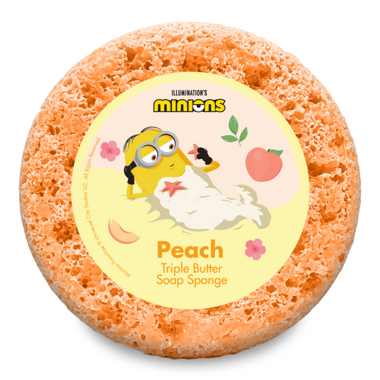 Minions Soap Sponge Peach - 200g