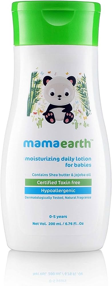 Mamaearth Moisturizing Daily Lotion for Babies 200 ml (0-5 Years)