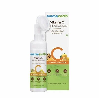 Mamaearth Vitamin C Foaming Face Wash Powered by Vitamin C & Turmeric