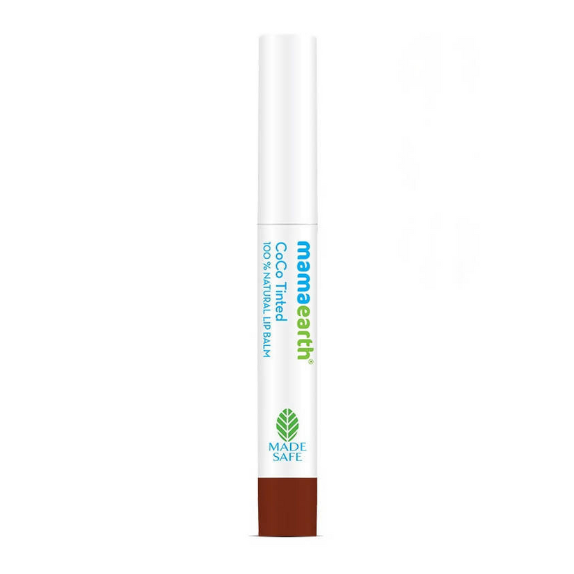 Mamaearth CoCo Tinted 100% Natural Lip Balm