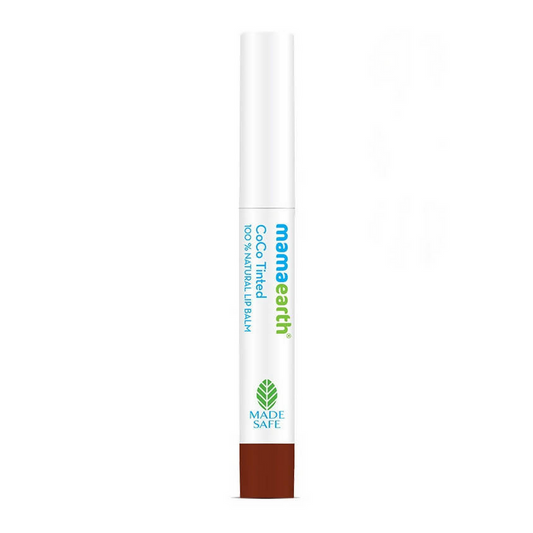 Mamaearth CoCo Tinted 100% Natural Lip Balm