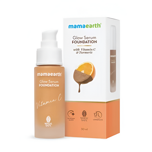 Mamaearth Glow Serum Foundation