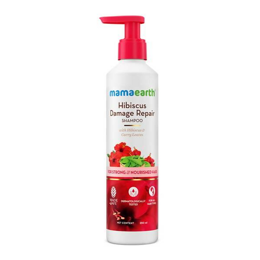 Mamaearth Hibiscus Damage Repair Shampoo -250 ml