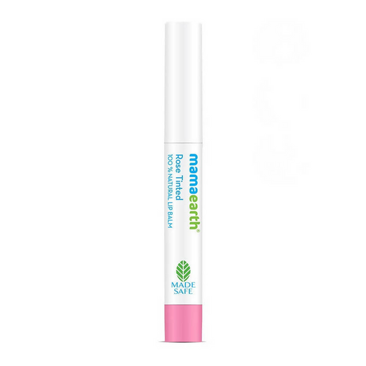 Mamaearth Rose Tinted 100% Natural Lip Balm