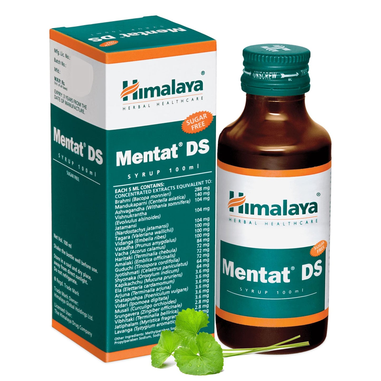 Himalaya Herbals Mentat DS Syrup