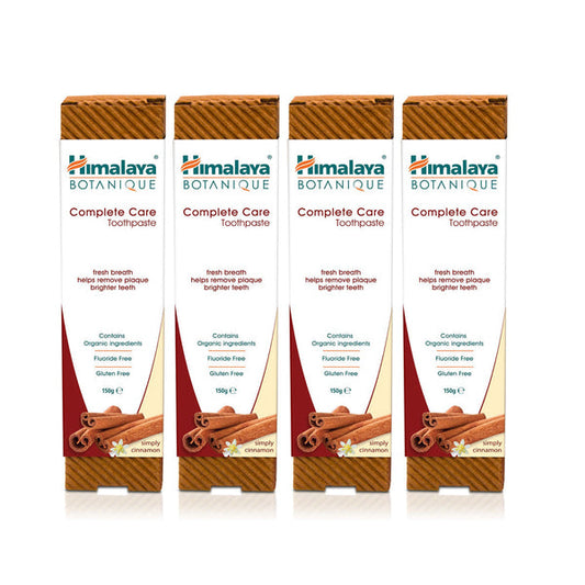 Himalaya BOTANIQUE Complete Care Toothpaste - Simply Cinnamon (Pack of 4)