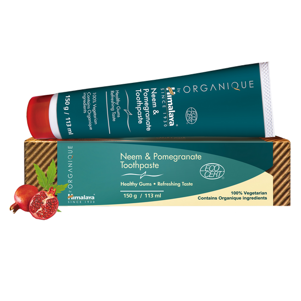 Himalaya ORGANIQUE Neem & Pomegranate Toothpaste - 150g