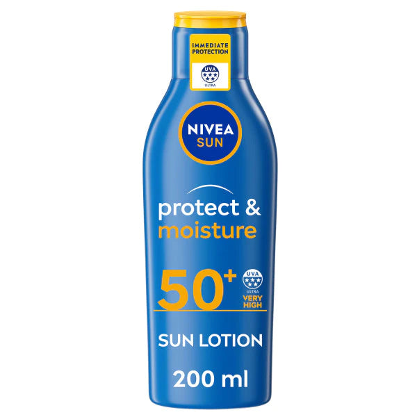 Nivea SPF 50+ Protect & Moisture Sun Spray 200ml - Ultimate Sun Care ...