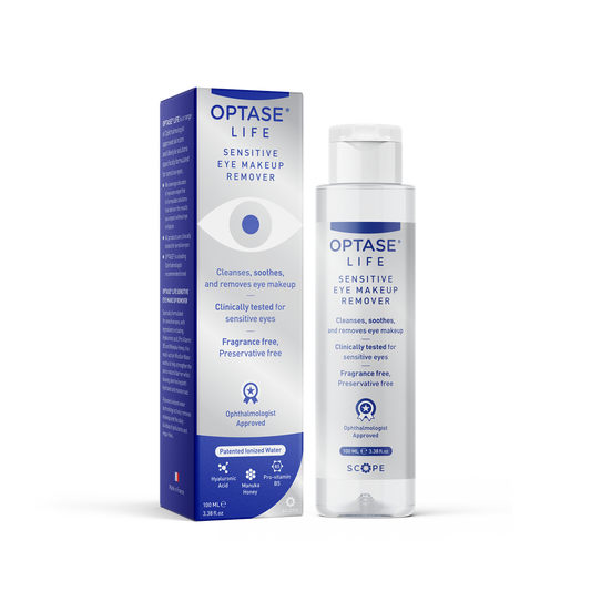 OPTASE LIFE Sensitive Eye Makeup Remover