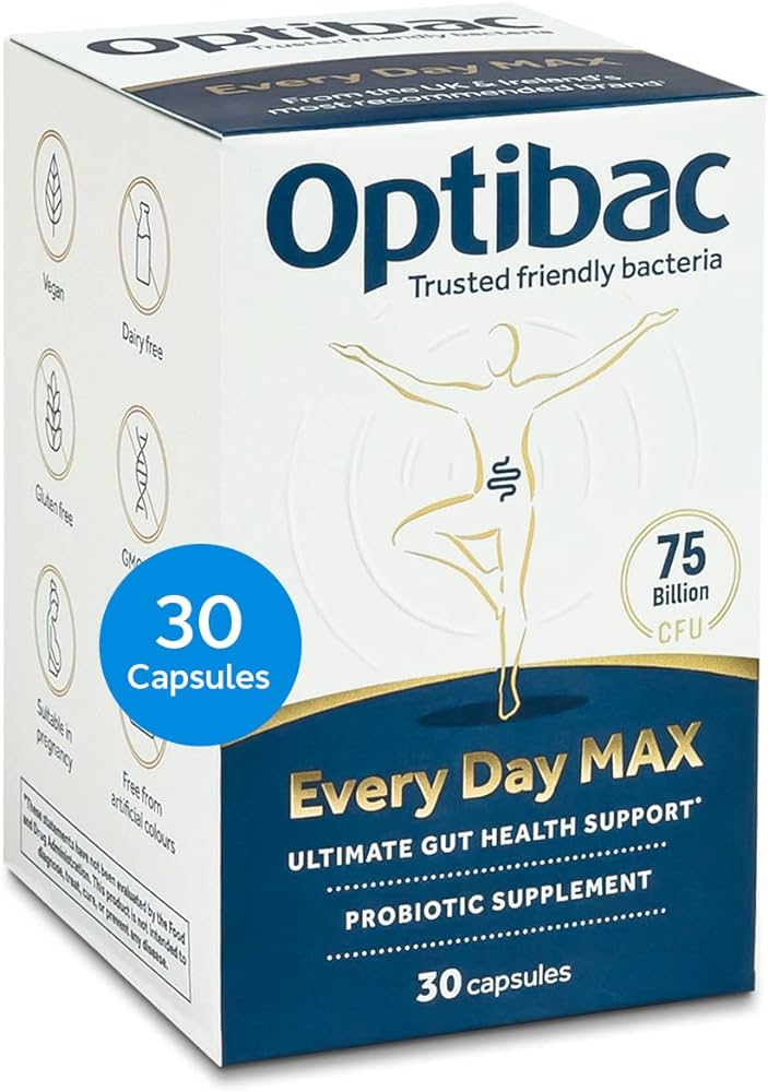 Optibac Probiotics for Every Day Max 30 Capsules