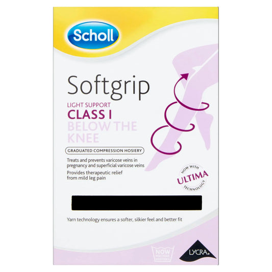 Scholl Softgrip Light Support Class I Below the Knee 