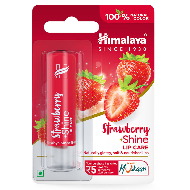 Himalaya Strawberry Shine Lip Balm - 4.5g