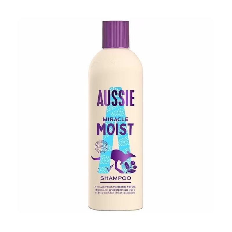 Aussie Miracle Moist Shampoo 300ml