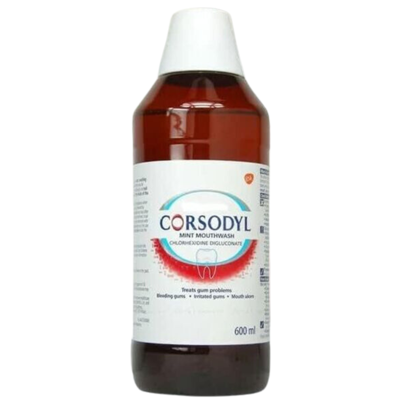 Corsodyl Mint Mouthwash 600ml