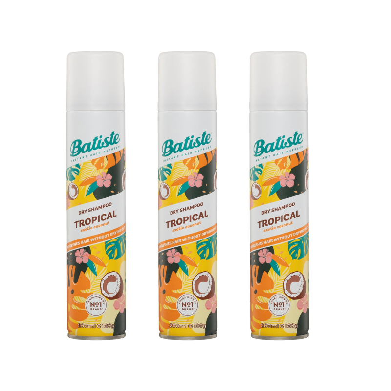 Batiste Dry Shampoo Tropical 200ml