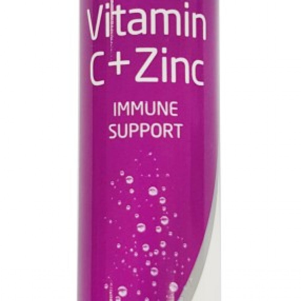 Valupak Effervescent Vitamin C + Zinc Immune Support Tablets 20's