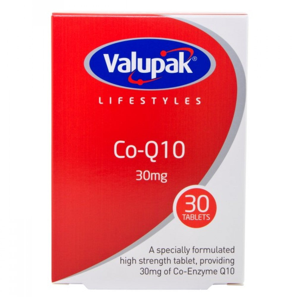 Valupak Lifestyles CO-Q010 3mg Tablets 30's