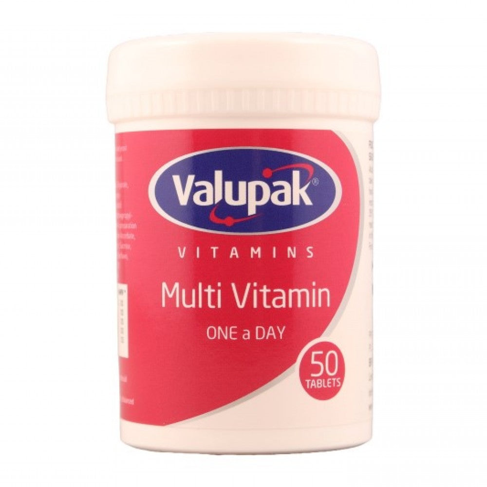Valupak Vitamins Multi Vitamin Tablets 50's