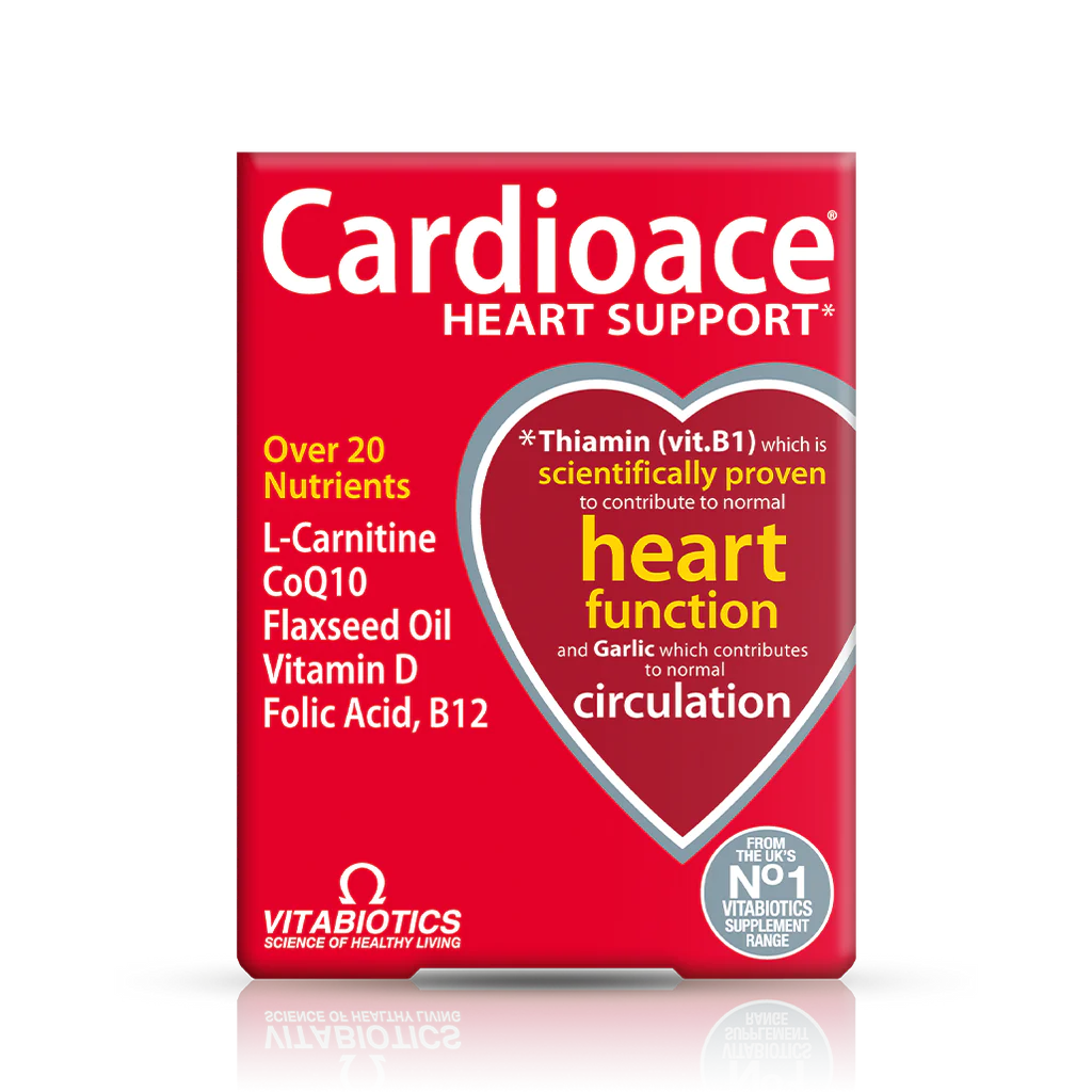 Vitabiotics Cardioace Heart Support – 30 Tablets