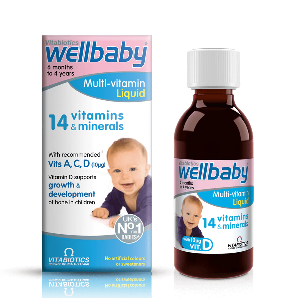 Vitabiotics Wellbaby Multi-Vitamin Liquid – 150 ml