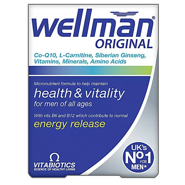 Vitabiotics Wellman Original – 30 Tablets