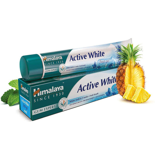 Himalaya Gum Expert Herbal Toothpaste - Active White Fresh Gel - 75ml