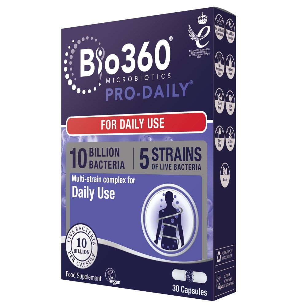 Bio360 Microbiotics Pro-Daily For Daily Use 30 Capsules