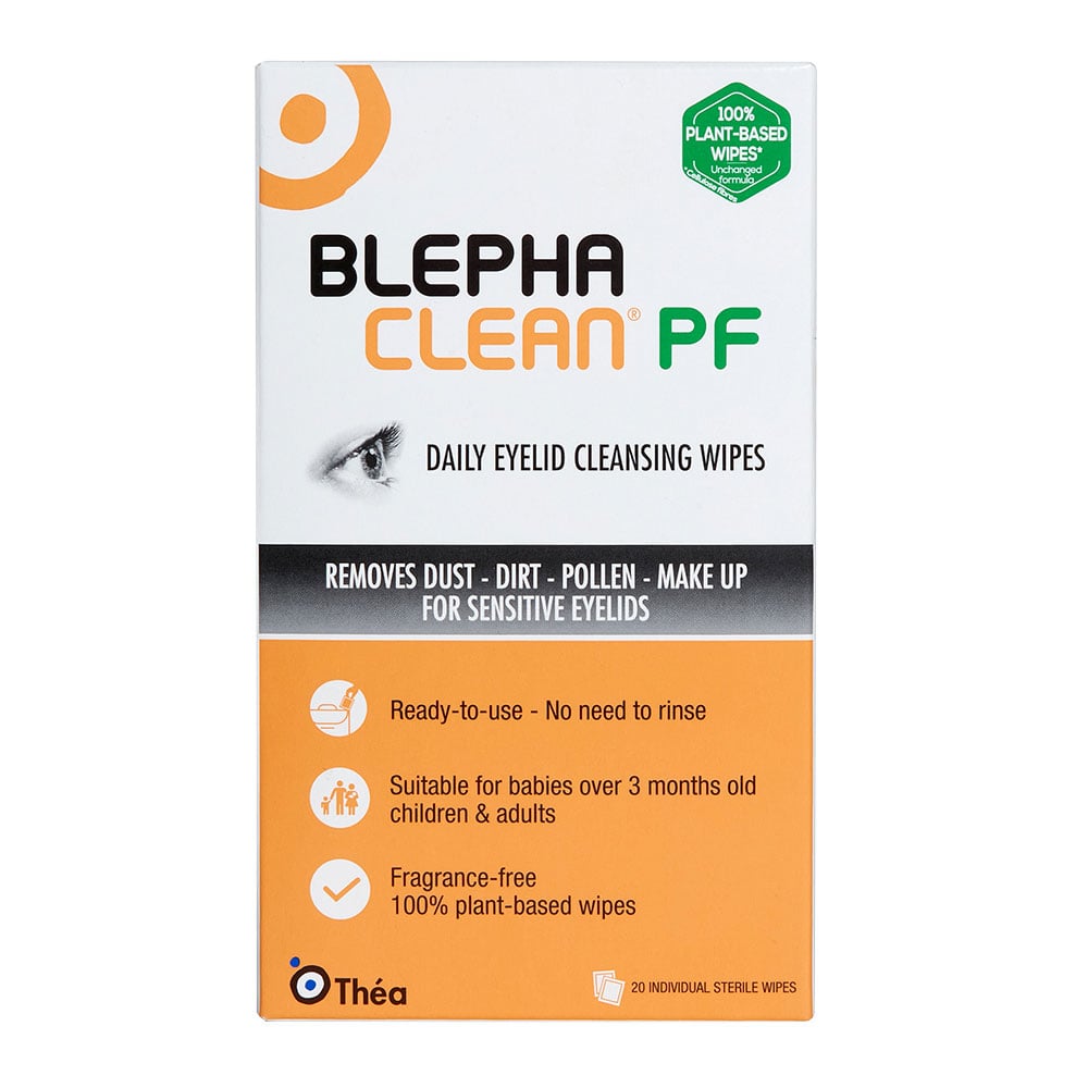 Blephaclean PF Sterile Eyelid Cleansing Wipes