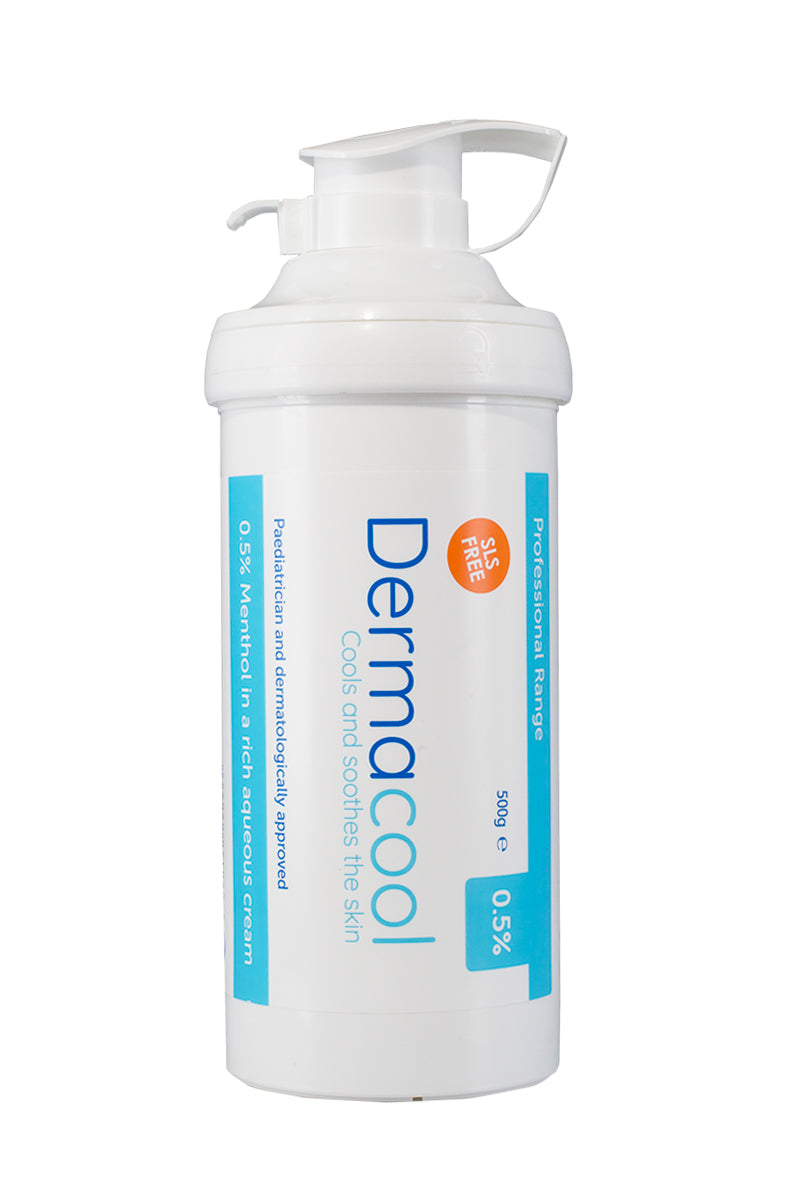 Dermacool Menthol Cream 0.5% 500g Pump