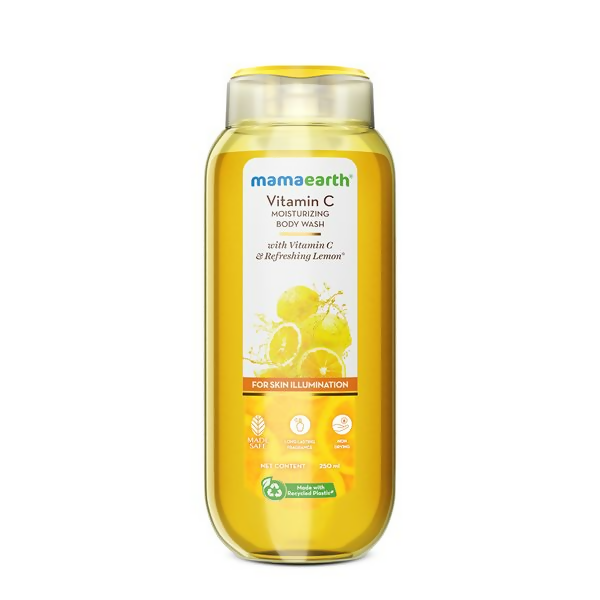 Mamaearth Vitamin C Moisturizing Body Wash with Vitamin C & Refreshing Lemon For Skin Illumination