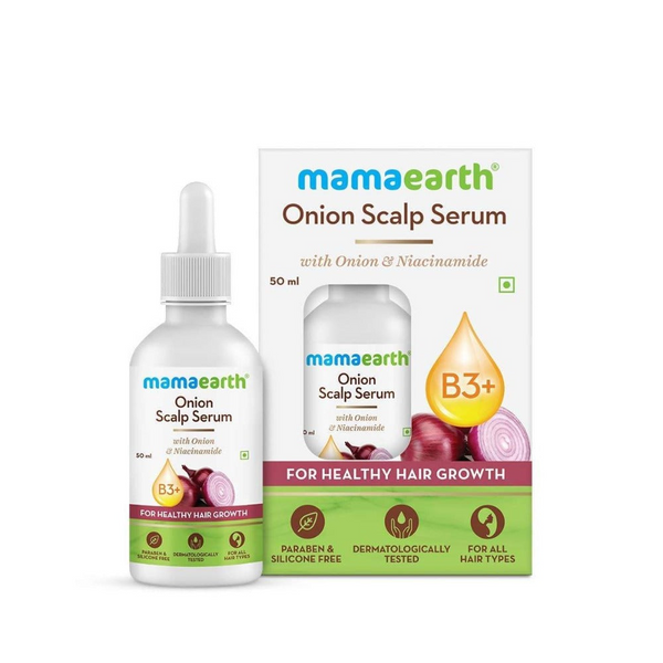 Mamaearth Onion Scalp Serum For Healthy Hair Growth