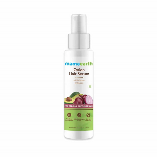 Mamaearth Onion Hair Serum For Strong , Frizz Free Hair -100 ml