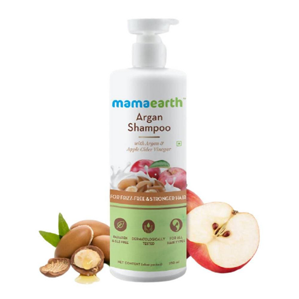 Mamaearth Argan Shampoo For Frizz-Free & Stronger Hair