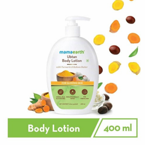 Mamaearth Ubtan Body Lotion For Glowing Skin