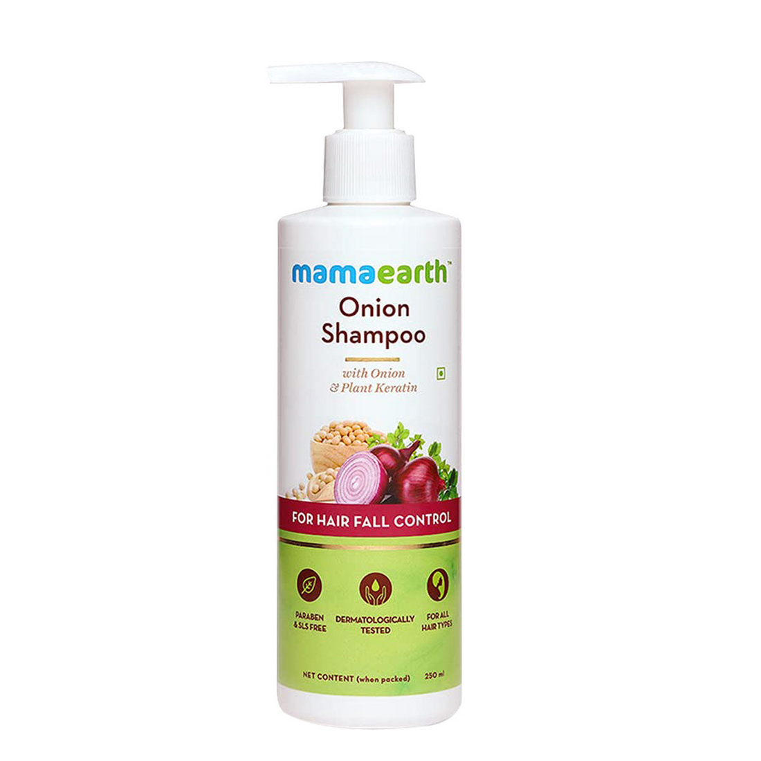 Mamaearth Onion Shampoo For Hair Fall Care