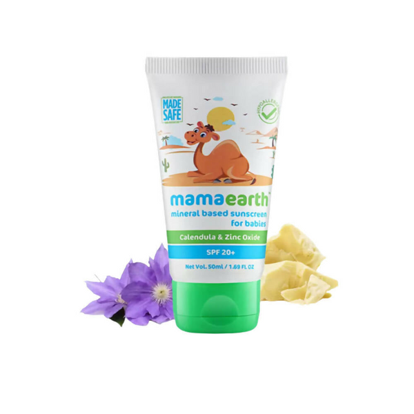 Mamaearth Mineral Based Sunscreen Cream For Babies