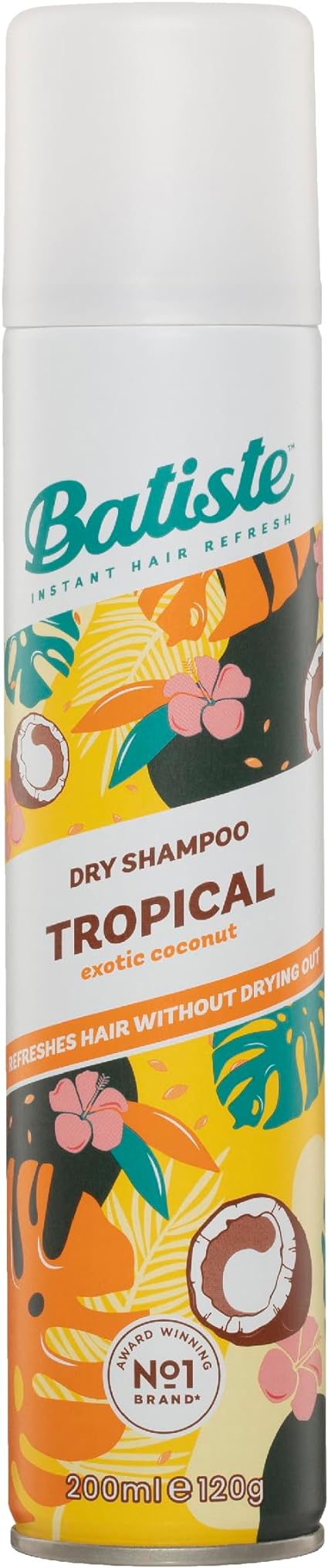 Batiste Dry Shampoo Tropical 200ml