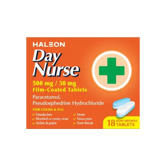 Day Nurse Tablets - 18 Tablets