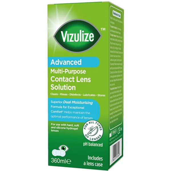 Vizulize Advanced Multi-Purpose Contact Lens Solution 