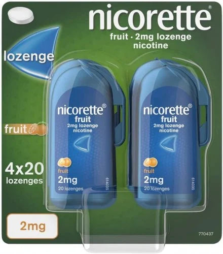 Nicorette Fruit 2mg Lozenge