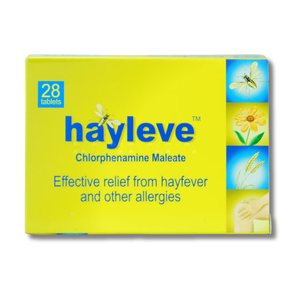 Chlorphenamine 4mg Hay Fever and Allergy Relief - 28 Tablets (brand may vary)