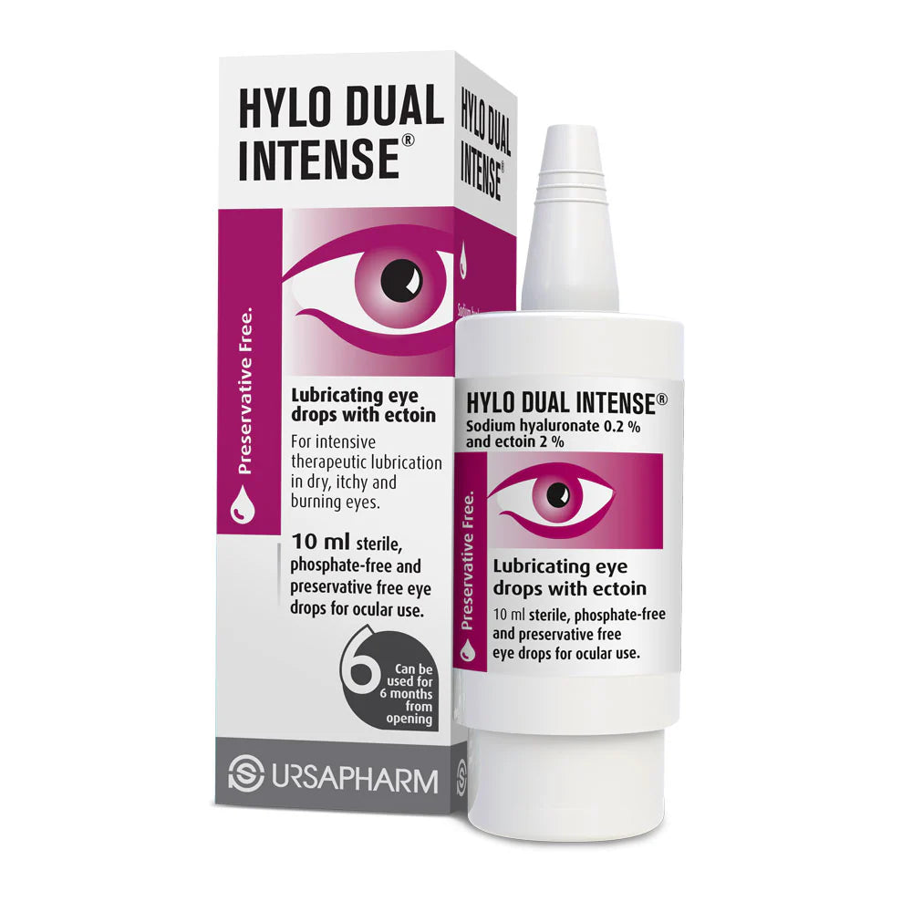 Hylo-Dual Intense Eye Drops 